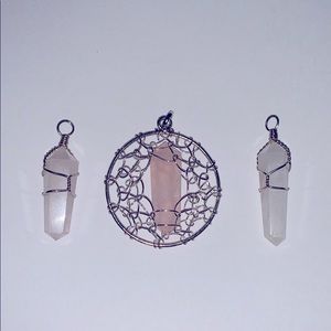 Assorted Gemstone Pendants